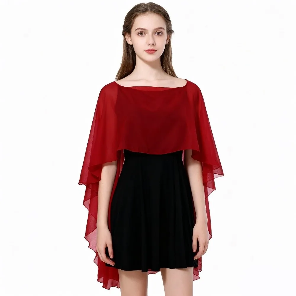 

Casual Loose Fit Chiffon Cover Up Transparent Elegant Chiffon Sunscreen Outerwear Bohemian Cloak Sheer Shawl Top Vacation
