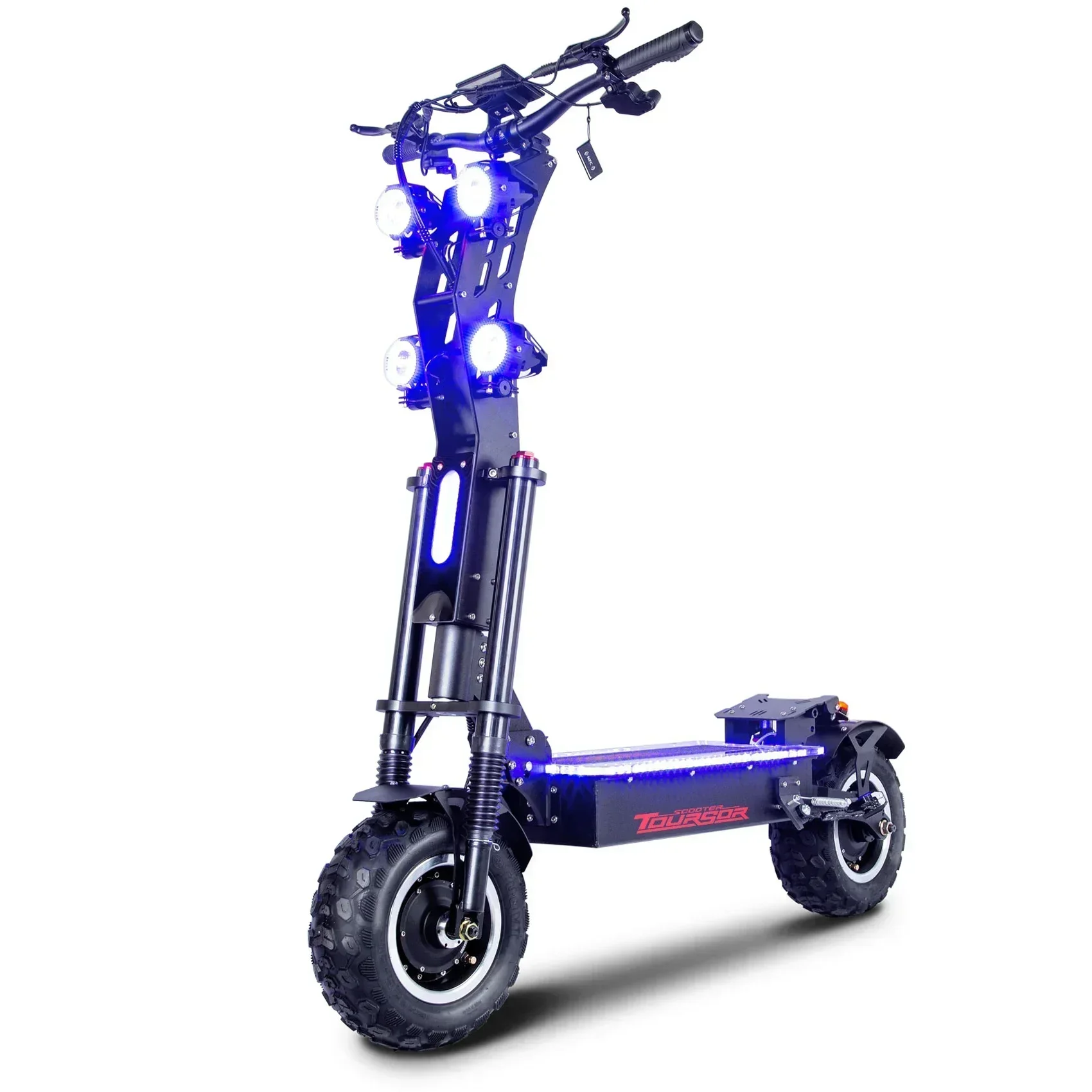 

TOURSOR X14 14" Off-road Tire Foldable Road EScooter Electric Scooter For Adults 5000W*2 Dual Motor 72V35Ah Battery E-Scooter
