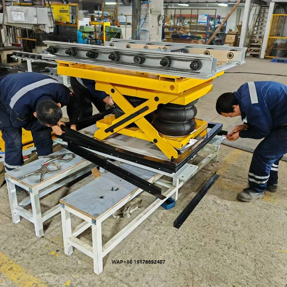 New Style Hot Selling Efficient Lifting Platform With Limit Switches and Guardrails for Safe Operation