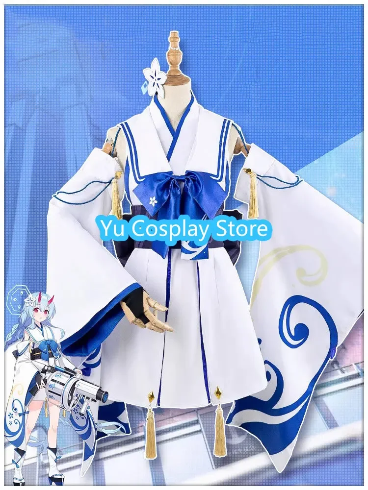 WARAKU CHISE Cosplay Costume Game Blue Archive Cosplay Dress Kimono Suit Halloween Party Uniforms Anime Clothing Custom Made