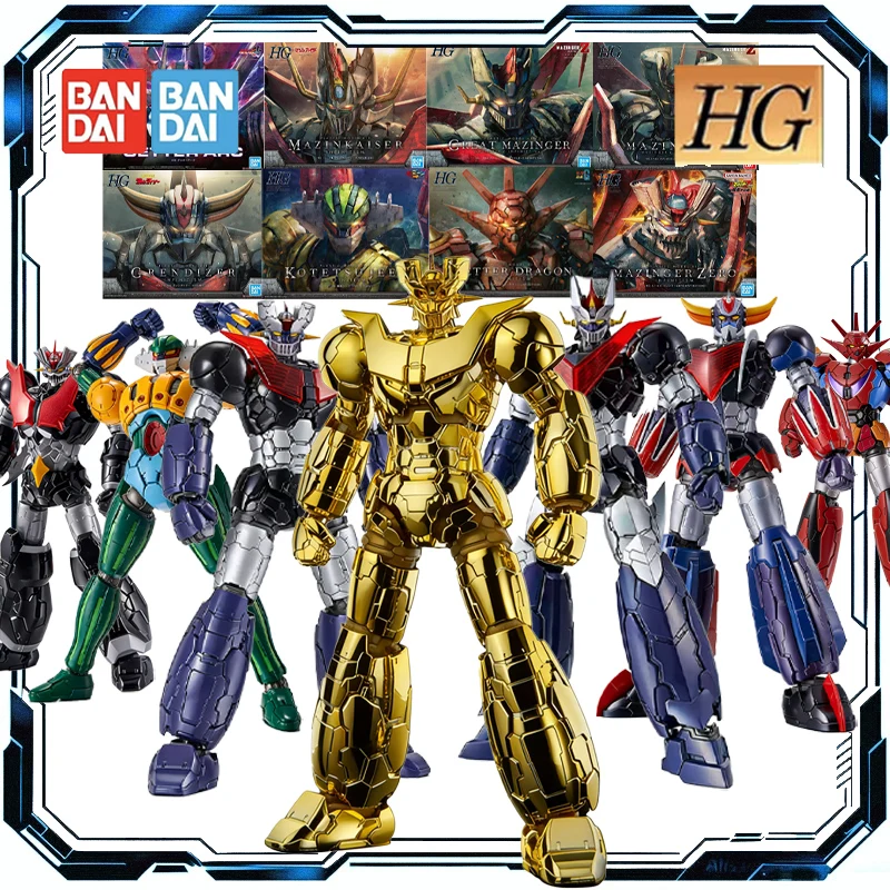 

Bandai Original HG 1/144 Mazinger Z Mazinger Zero Getter Dragon Assembly Model Action Figure Toys for Boys Girls Kids Gift
