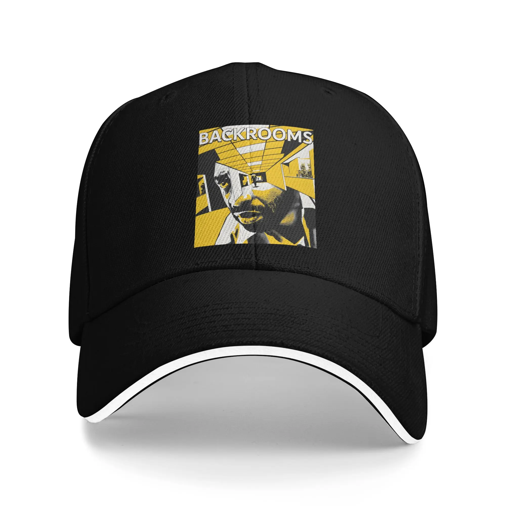 Backrooms Horror 2026 Posterart Casual Baseball Cap Summer Trucker Hat Sun Visor Hiking Fishing Hip Hop Hats Baseball Caps