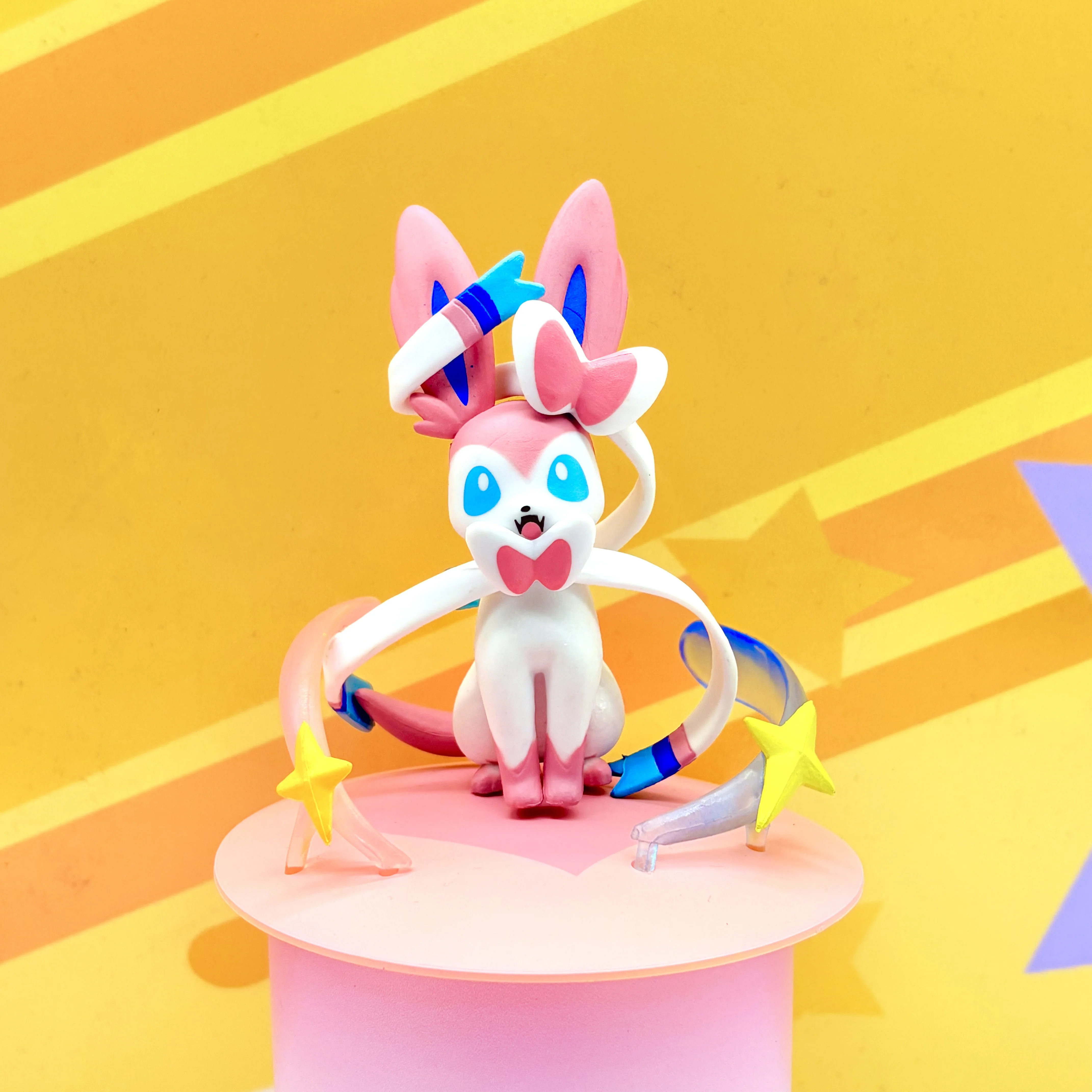 Pokemon Action Figure Gengar Pikachu Sylveon Scorbunny Collection Ornament Peripheral Toy Kids Birthday Gift