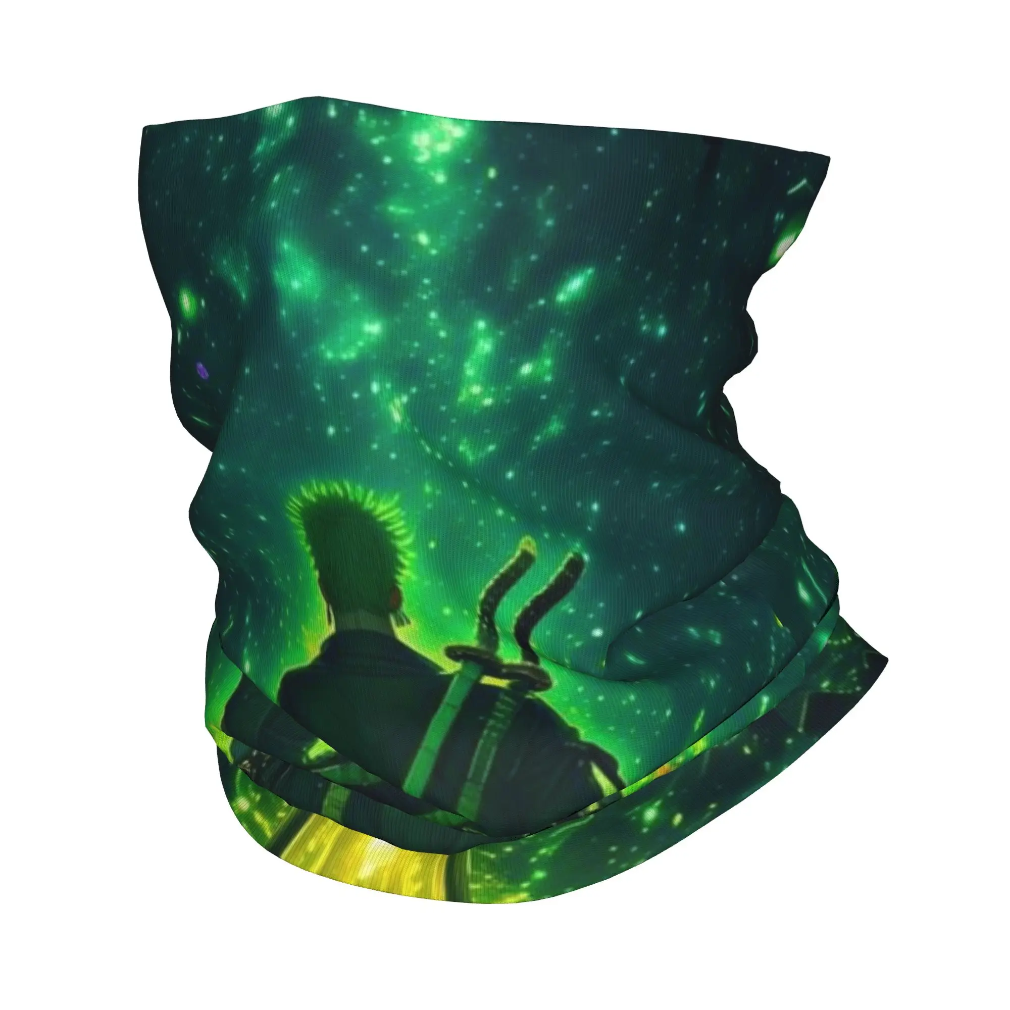 

Roronoa Zoro (4) Bandana Gaiter Club One Piece Wrap Scarf Hiking UnisexWinter Neckerchief