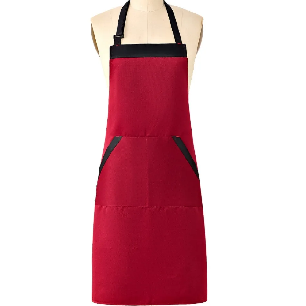 

Новые профессиональные фартуки для приготовления пищи и выпечки, водонепроницаемая рабочая одежда с большим карманом, дышащий парикмахерский фартук, инструмент для парикмахерской