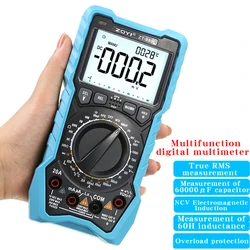 ZOYI ZT-980L digital inductor capacitor high precision multimeter inductor capacitor meter electrician anti-burning multimeter