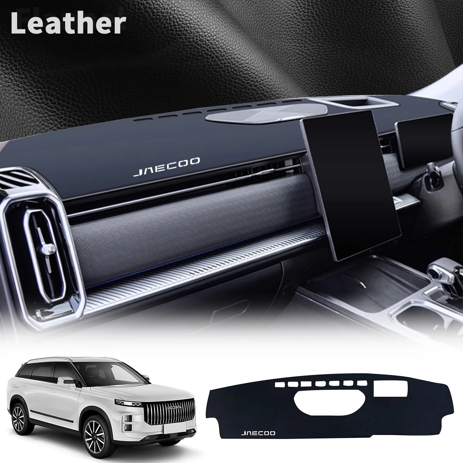 Car Dashmat Dashboard Cover Pad Accessories for 2024 2025 2026 Jaecoo J7 7 Chery Tansuo 06 DashMat Sunshade Protective Carpet