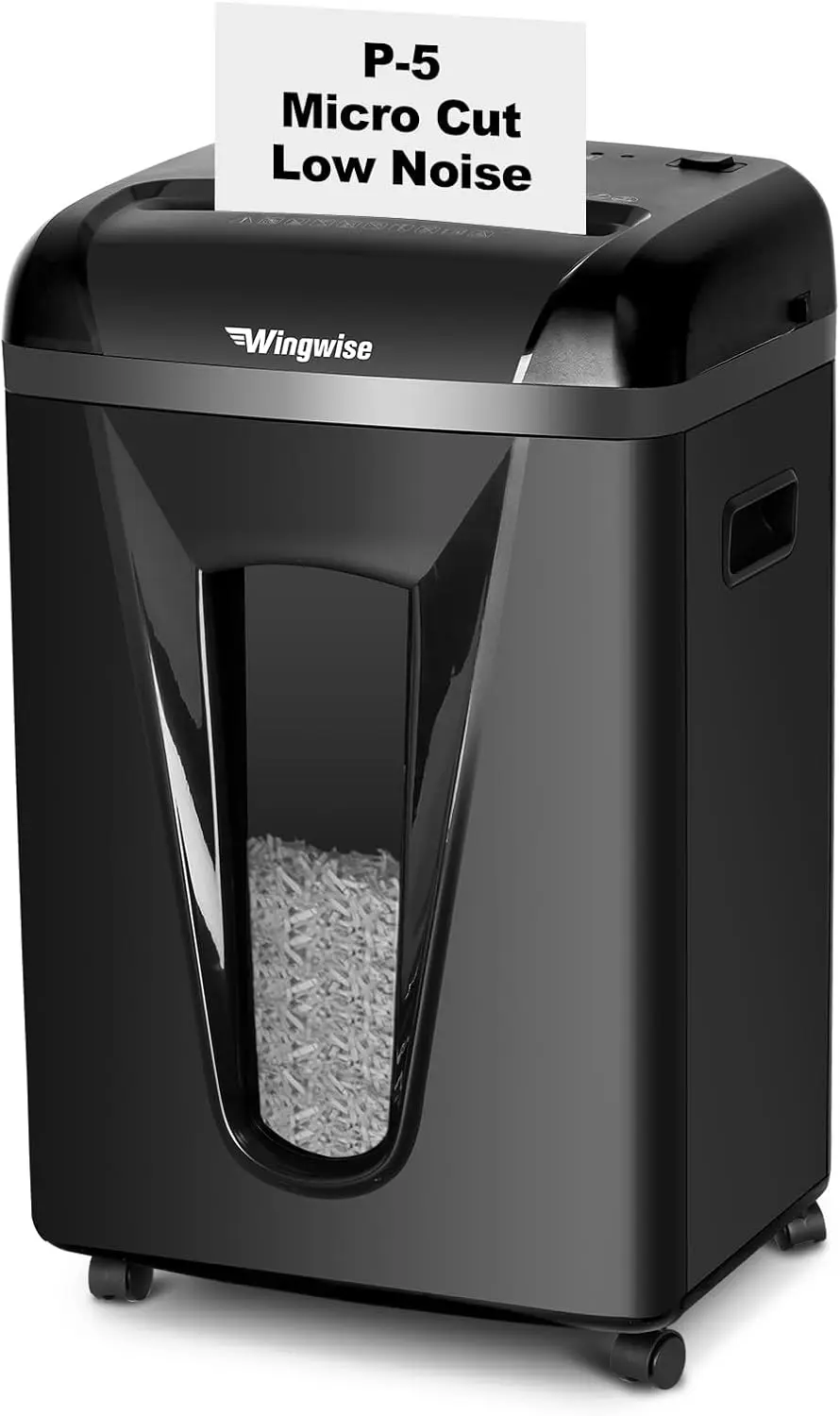 

High-Security Micro-Cut Paper Shredder,2.4m/min Fast Shredding,5.8 Gallon Bin,CD/Credit Card Compatible with Anti-Jam&Dual Modes