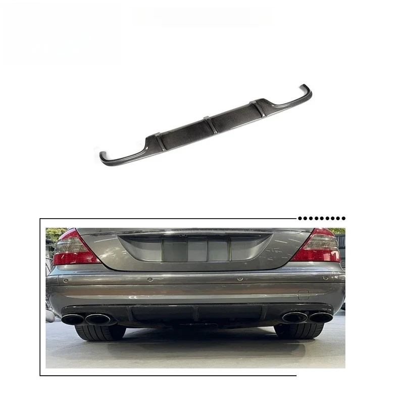 Wholesale Carbon Fiber Rear Apron Diffuser Spoiler Fit 2003-2006 W211 E55 Car Aero Mod Parts