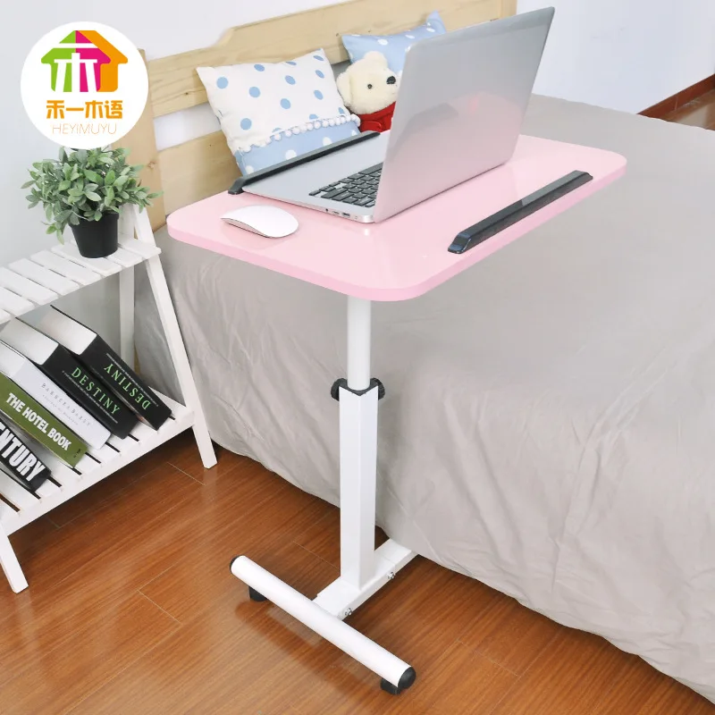 1 [Mobile phone exclusive] Movable notebook computer table, bed lazy table, simple, modern folding and space saving