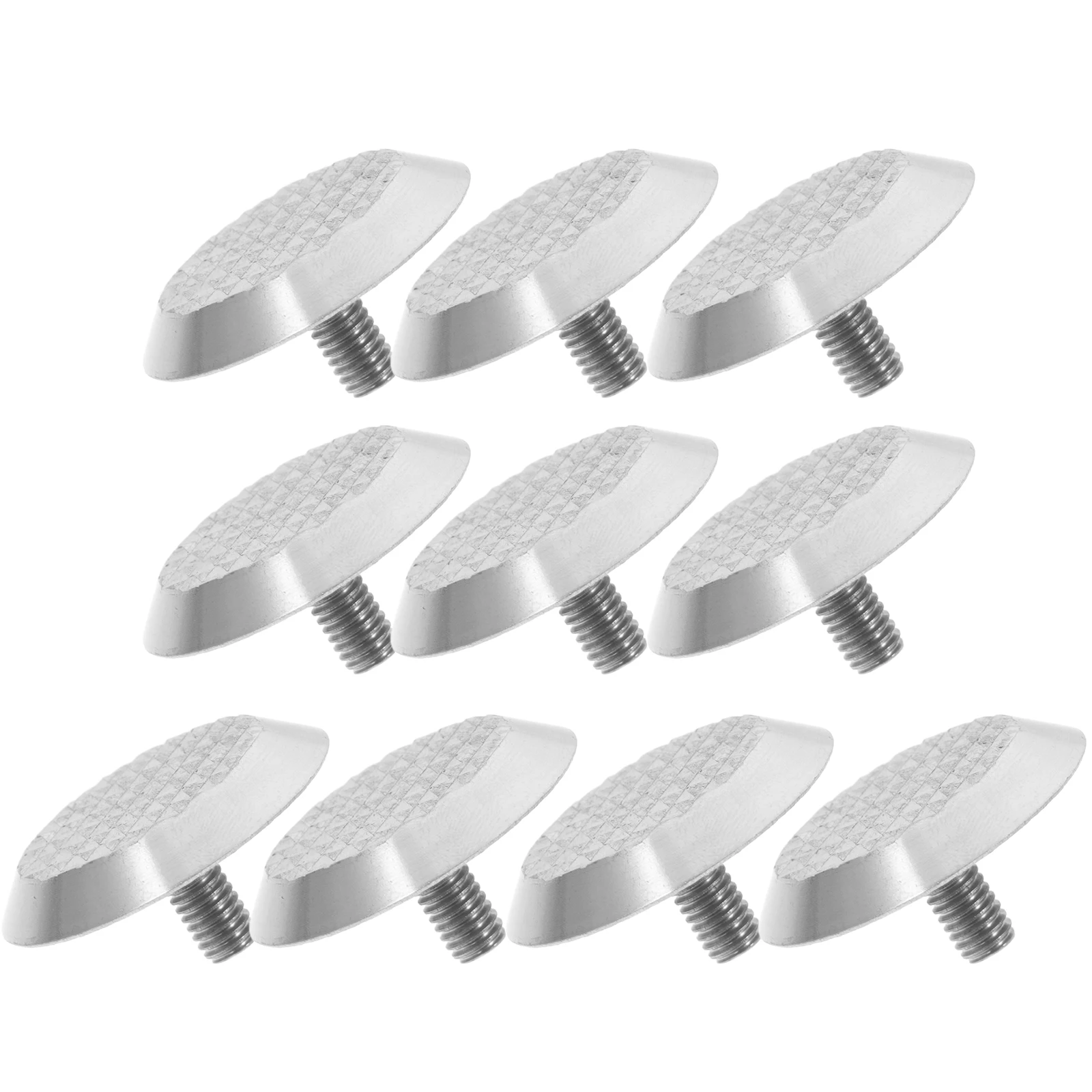 

10pcs Blind Road Nail Tactile Stud Warning Marker 304 Stainless Steel Safety Guidance Visually Impaired Pedestrians Sidewalks