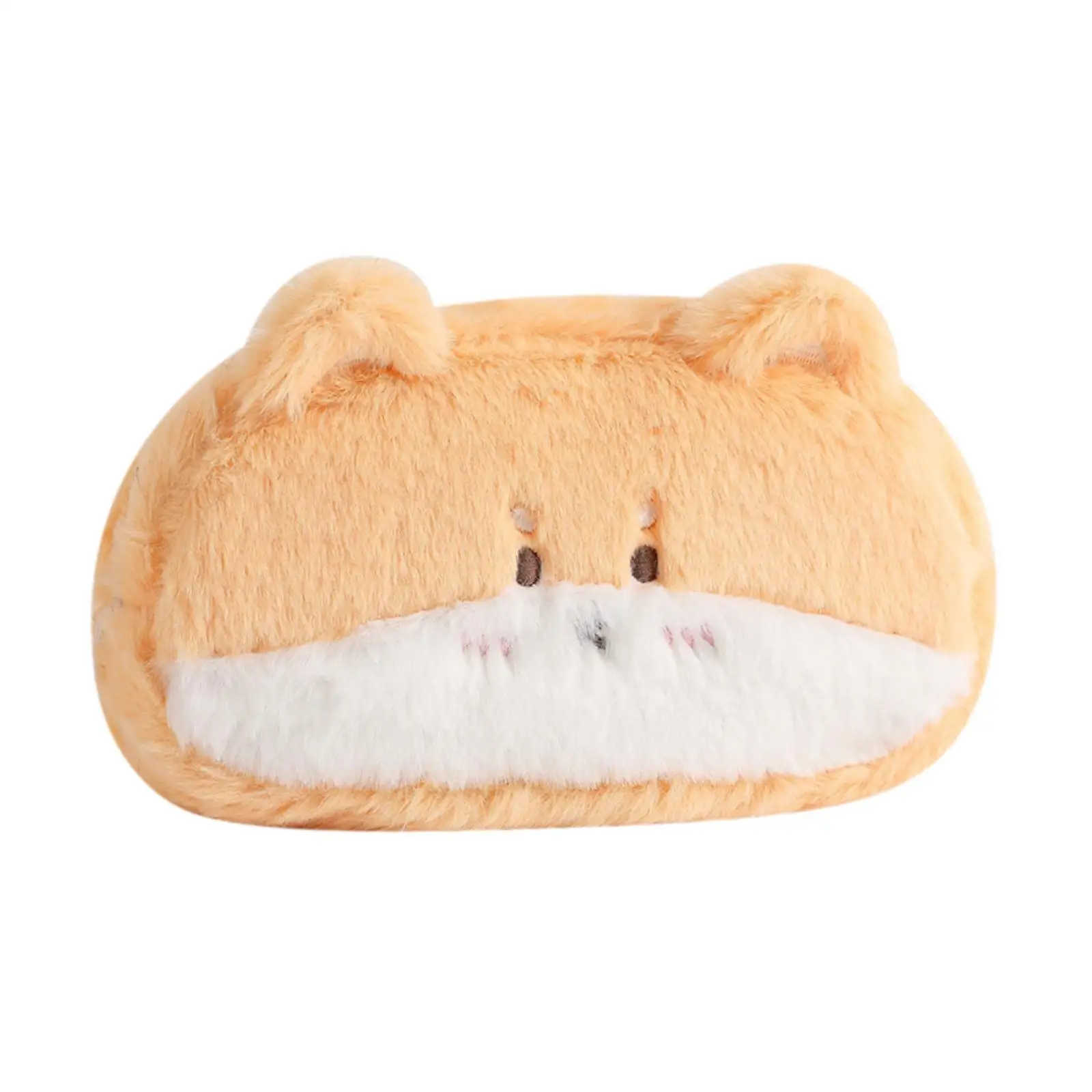 منظم مقلمة من القطيفة المبتكرة مع حقيبة قرطاسية بتصميم حيوان لطيف بسحاب للأولاد والبنات في المدارس #2