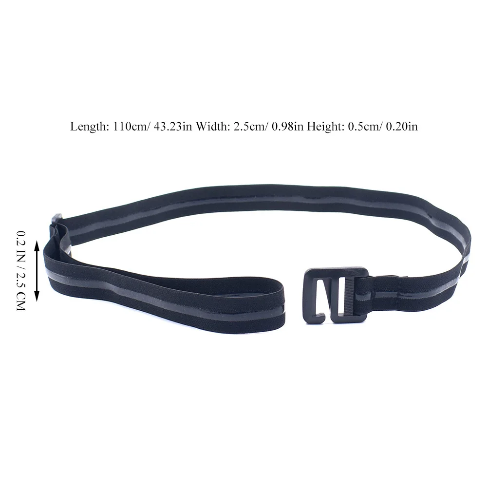 قابل للتعديل للجنسين قميص البقاء حزام عدم الانزلاق المضادة للتجاعيد لملابس المكتب الرسمي ملابس المهنية 2.5 سنتيمتر مشبك خطاف بلاستيكي #4