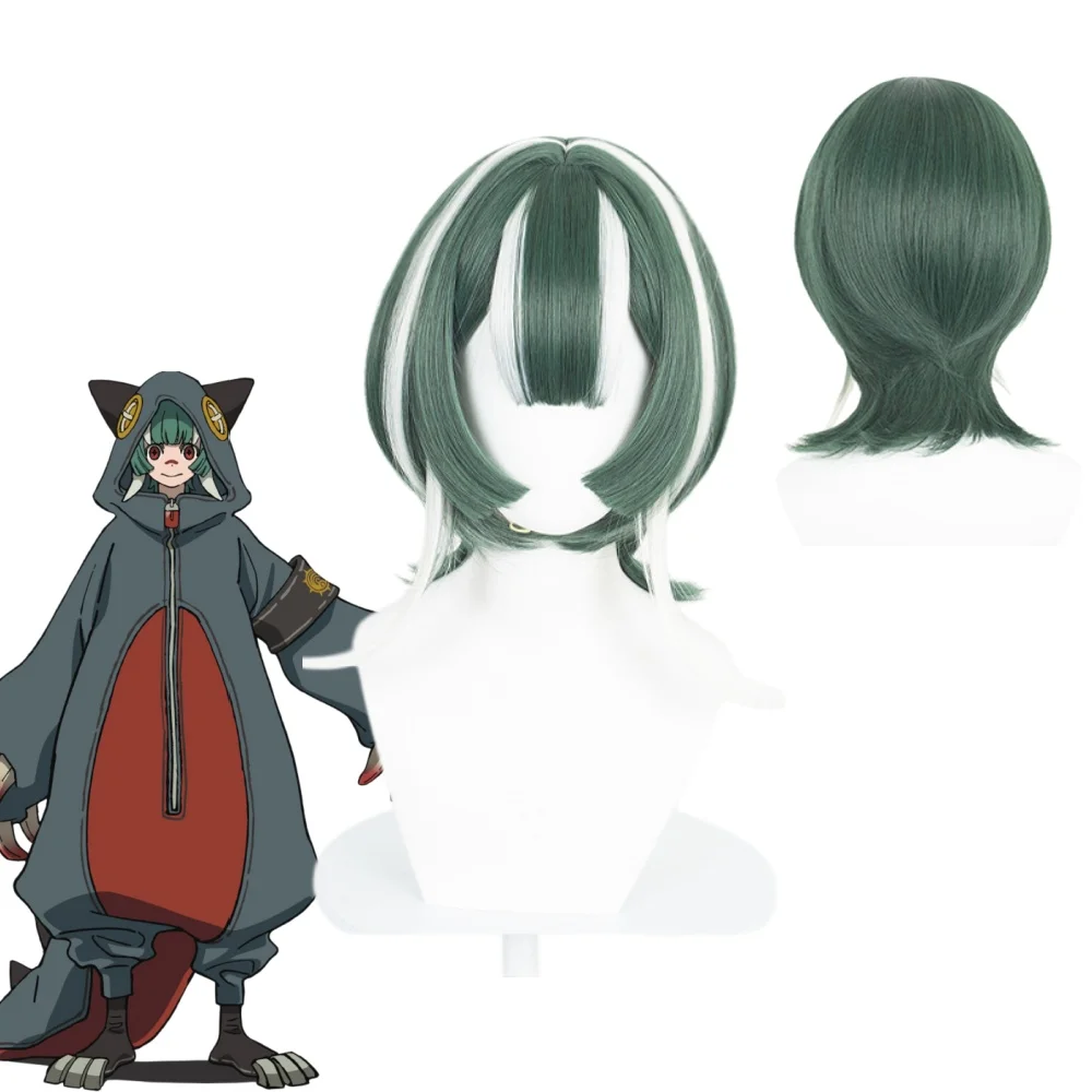 

Gachiakuta Guita Cosplay Wig Anime Guita Carnival Halloween Party Clothing Matching Wigs