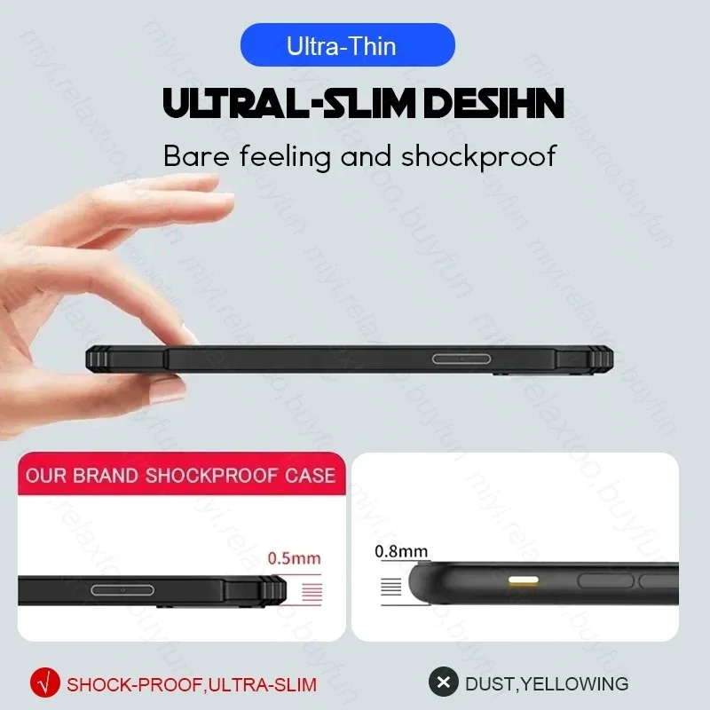 حافظة CE4Lite شفافة من الأكريليك مقاومة للصدمات لهاتف OnePlus Nord CE4 Lite CE 4Lite Light 5G إطار ناعم من البولي يوريثان حماية Funda #6