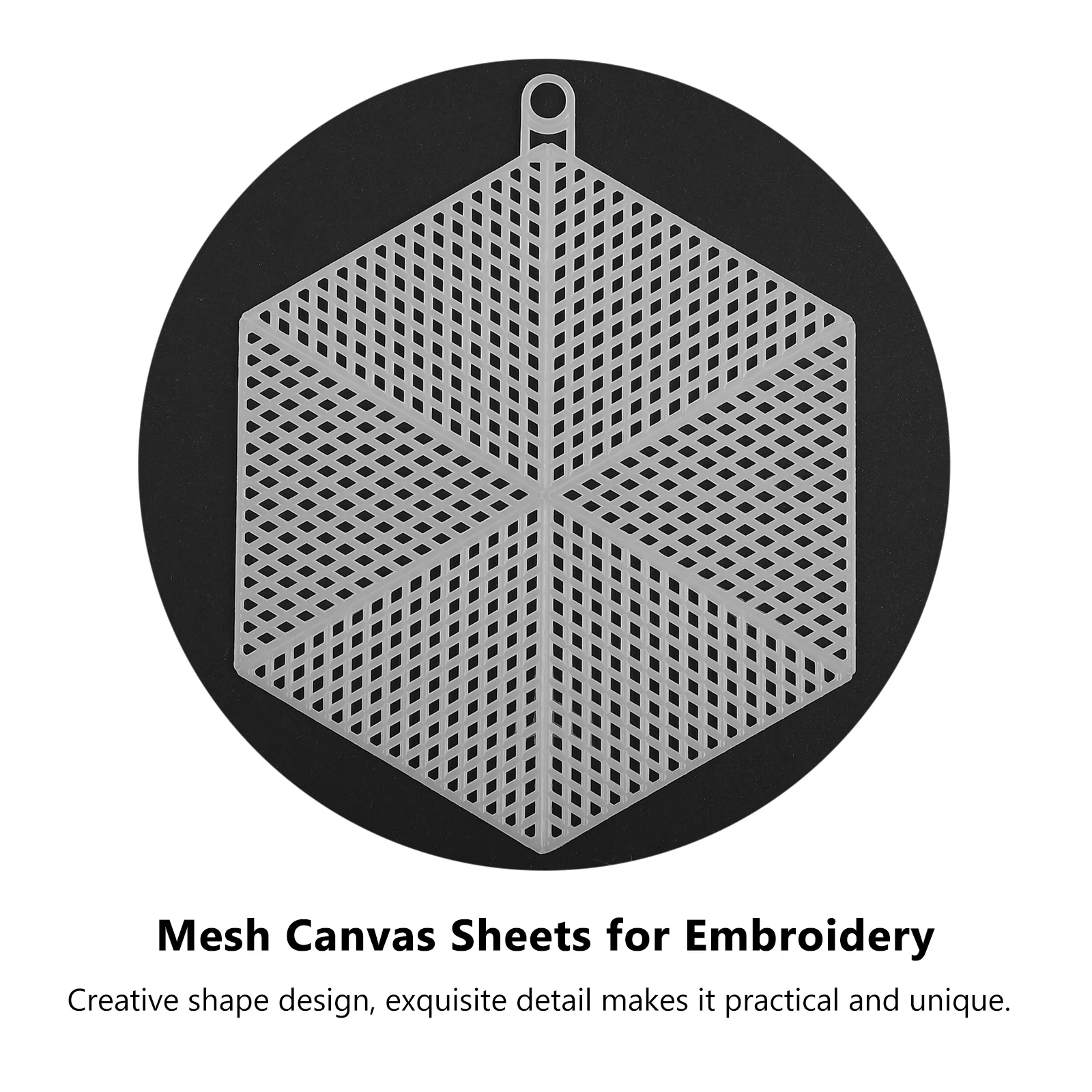 

10 Pcs Plastic Canvas for Bag Net Mesh Crochet Embroidery Kit Craft Netting Plates