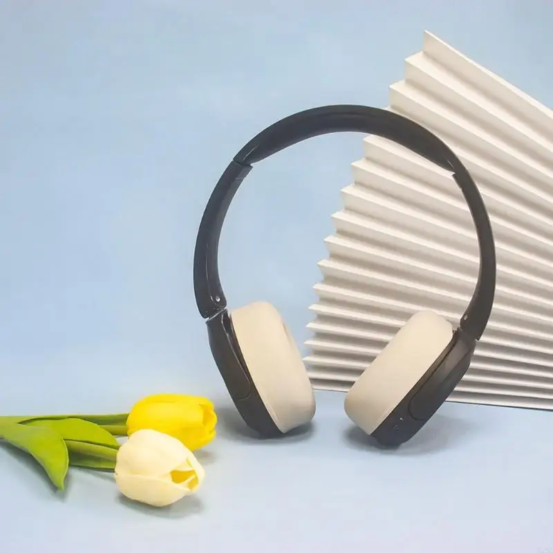 918C Tampas almofadas ouvido silicone seguras para WH-CH520 protetores fones ouvido acessórios capa