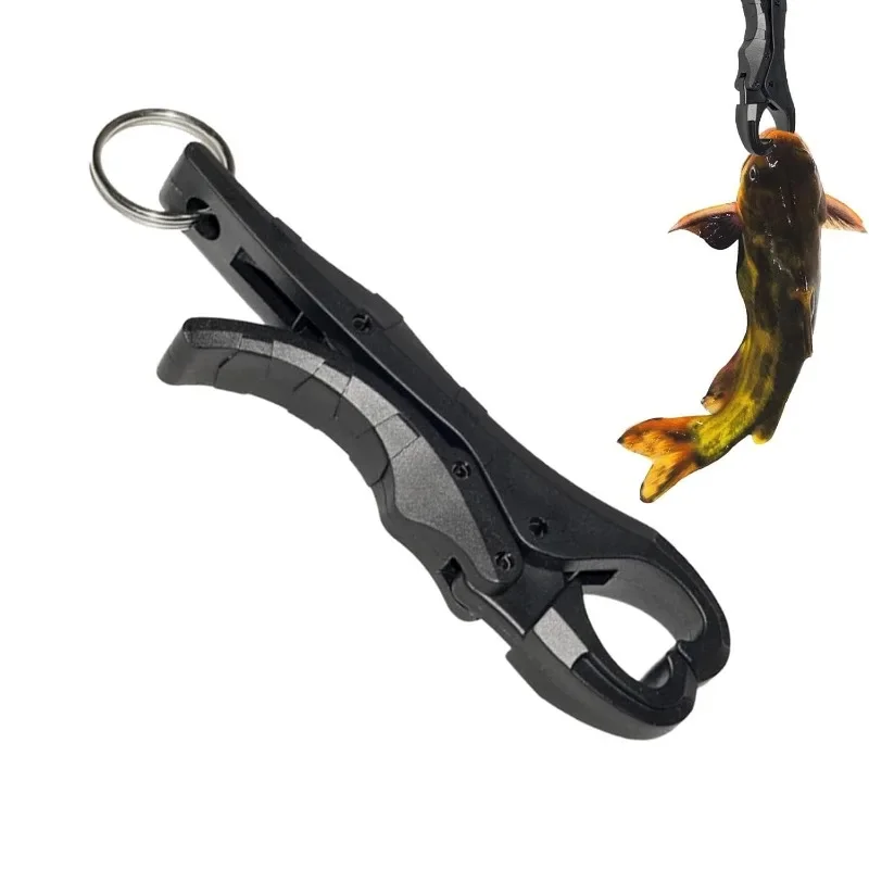 Fish Lip Gripper Fishing Pliers, Portable Non‑Slip Glass Fiber Fish Controller, Anti‑Corrosion Outdoor Fishing Gear Supplies