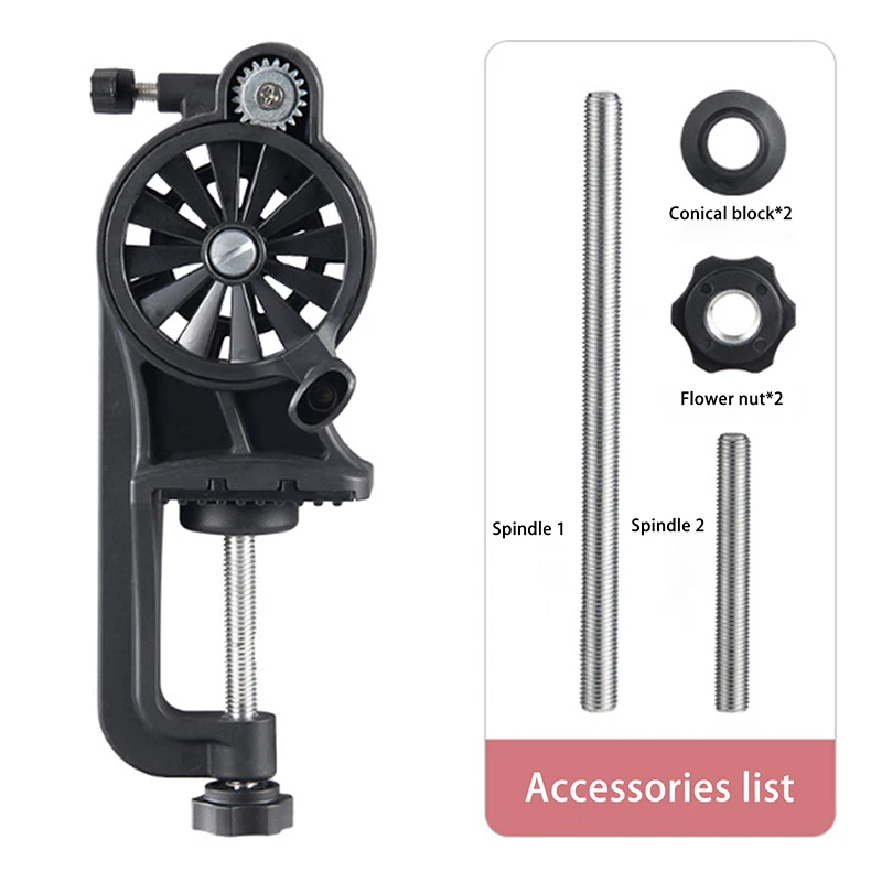 

Намотчик лески, регулируемый портативный настольный зажим, машина для намотки лески, оборудование для восстановления намотки проволоки