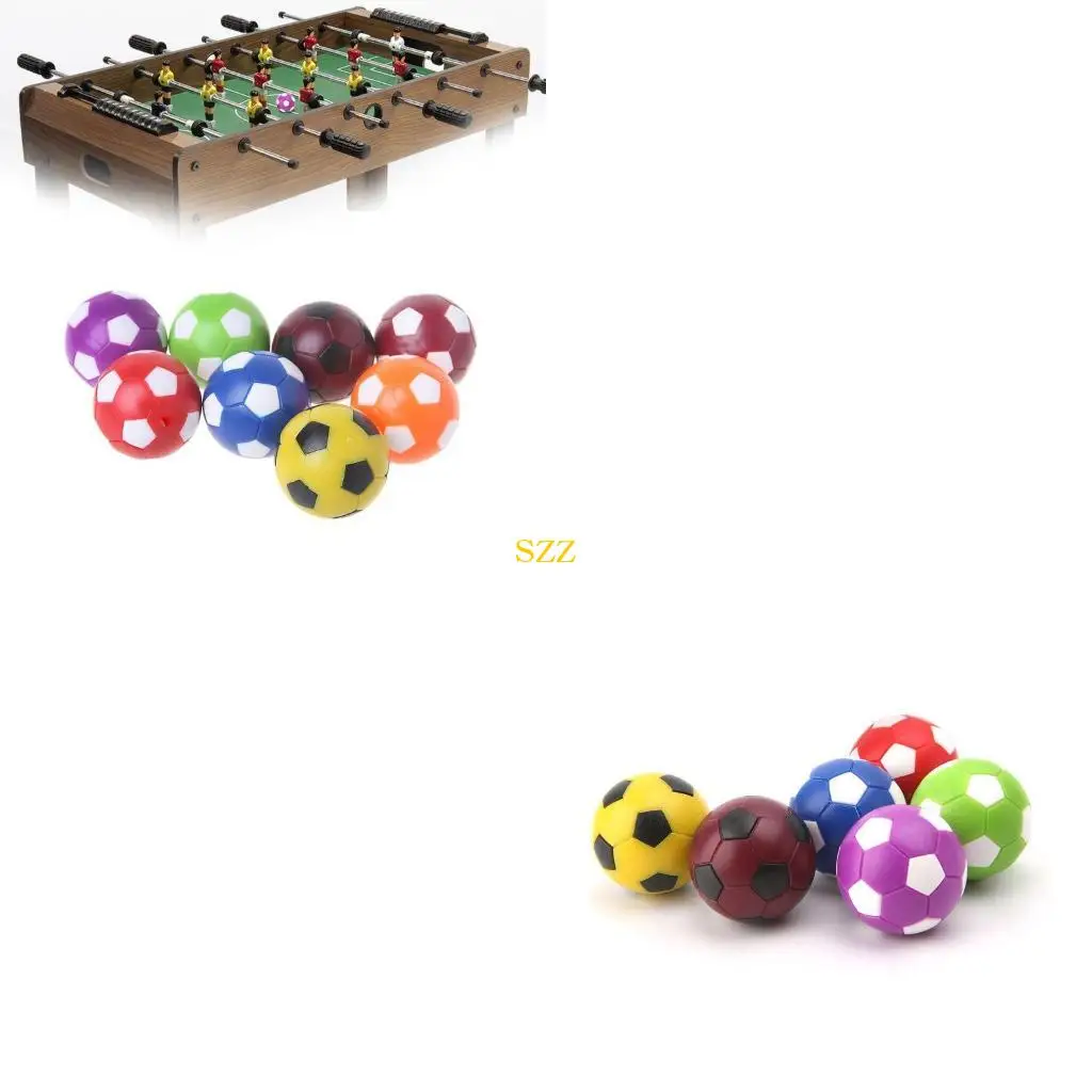 

Столовые футбольные шарики 36 мм футбольные фусаллс миниатюрные замены шариков на фосболе для стандартных аксессуаров для