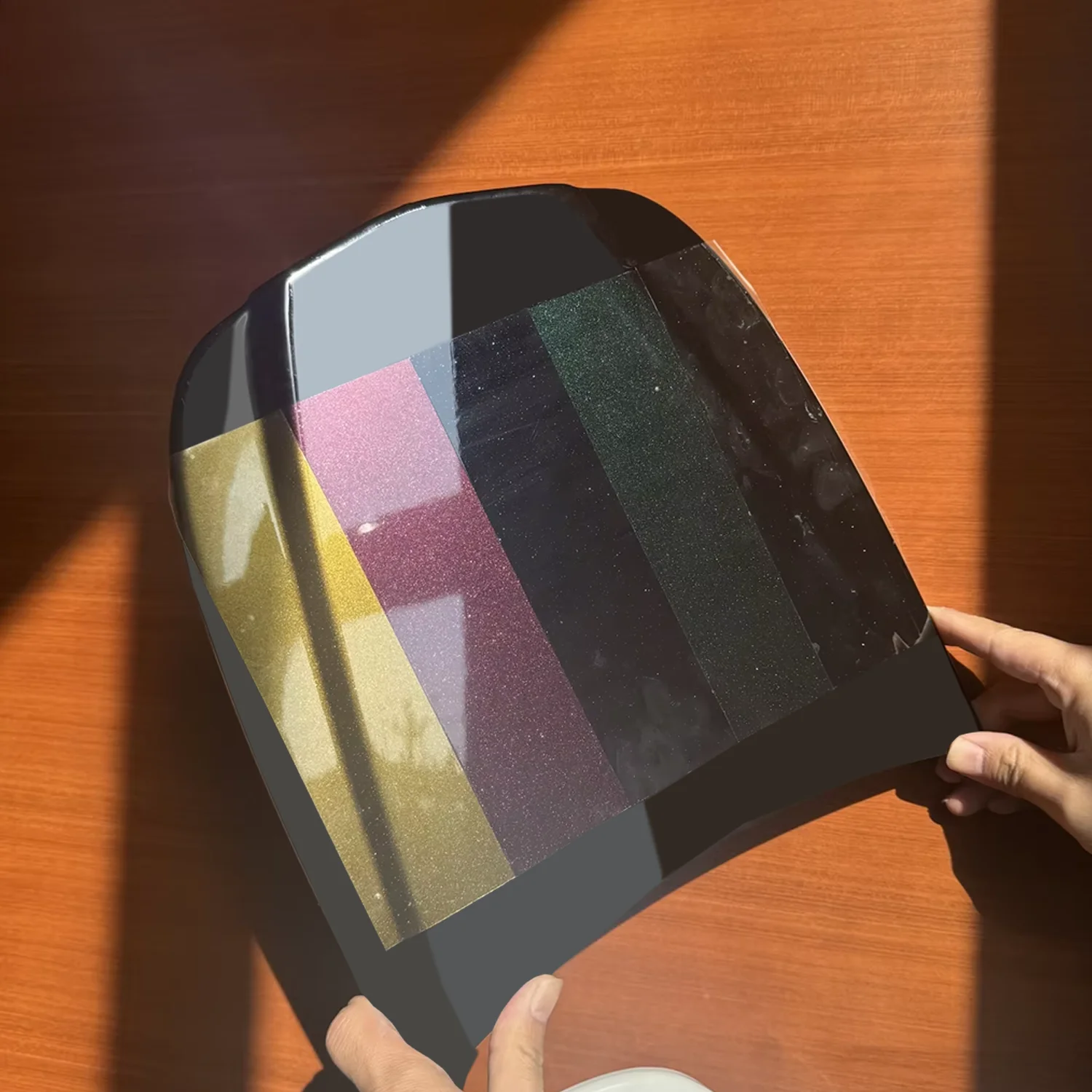 

Алмазно-белый, фиолетовый, глянцевая ПЭТ-пленка для автомобиля, виниловая пленка, анти-желтение, защита краски из ТПУ, изменение цвета кузова автомобиля, ПВХ PPF