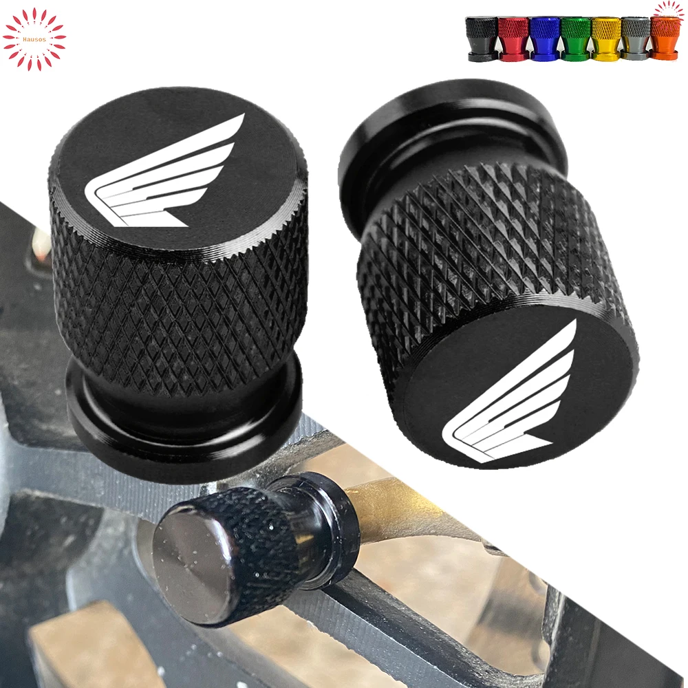 

For HONDA CB750 CBR Grom CT125 MSX NC750X CB600F CB900F Hornet Dust Cover CNC Aluminum Tyre Valve Cap Motorcycle Accessories