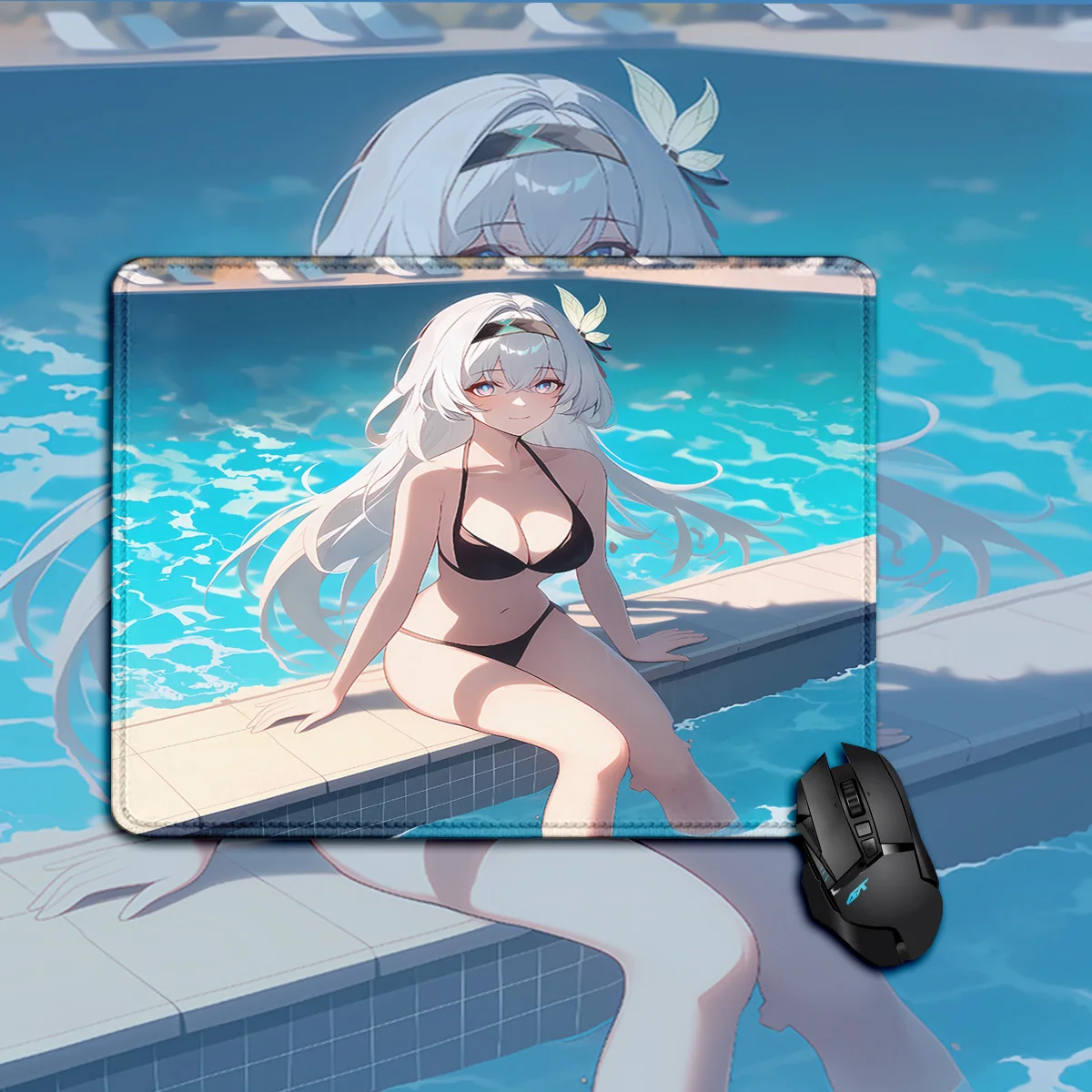 

Honkai: Star Rail Firefly Small Mouse Pad Lock Edge Gamer Mousepads Gaming Mousepad Mouse Mat teclado Mat Pad For ComputerLaptop