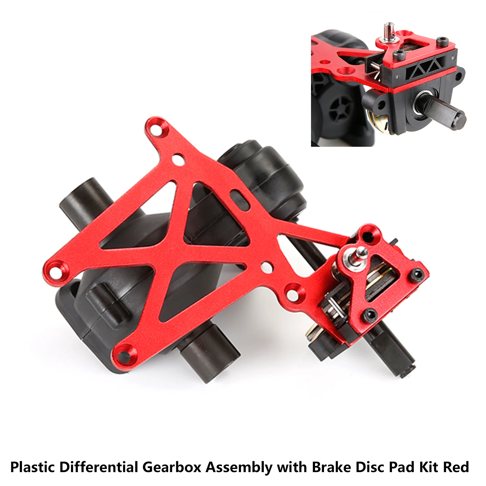 RC auto volledig metalen differentieel, klein tandwiel, lager of tandwielkast 1 stuk voor 1/5 HPI ROFUN BAHA ROVAN KM BAJA 5B 5T 5SC - afbeelding 1