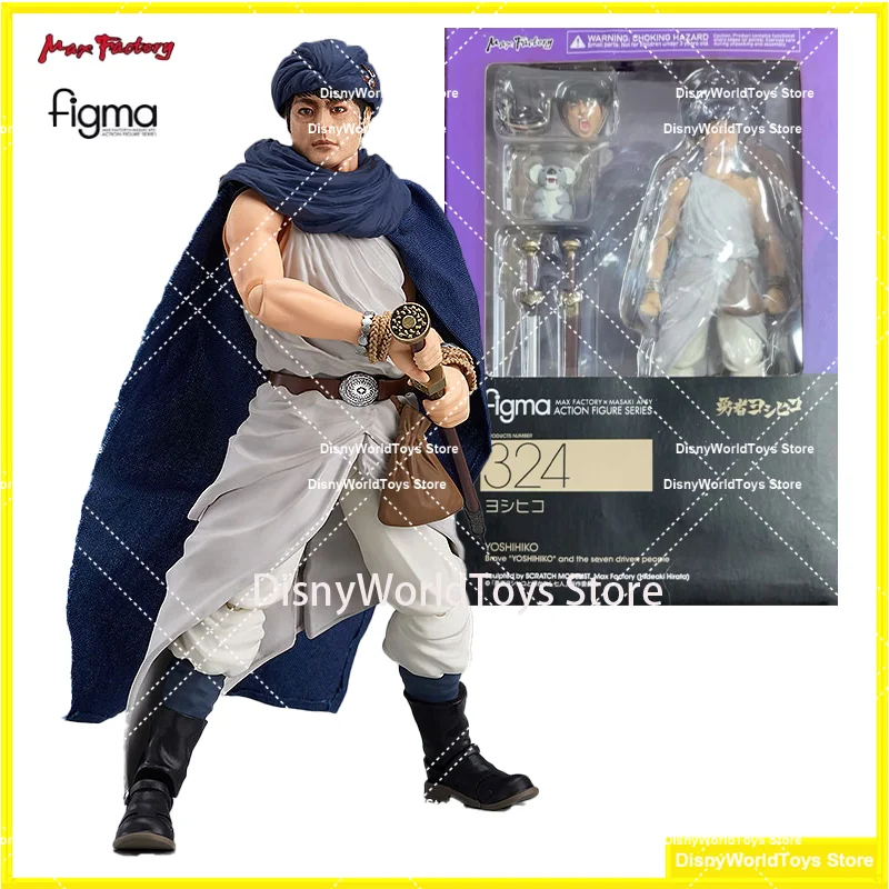 

100% Original Figma 324 Yuusha Yoshihiko To Michibikareshi Nananin Yoshihiko In Stock Anime Action Collection Figures Model Toys