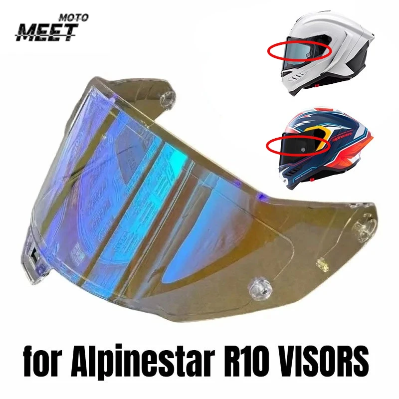 

R10 Motorcycle Helmet Lens for Alpinestars Supertech R10 Helmet Visor Windshield Shield Glasses Visor Replacement Lens
