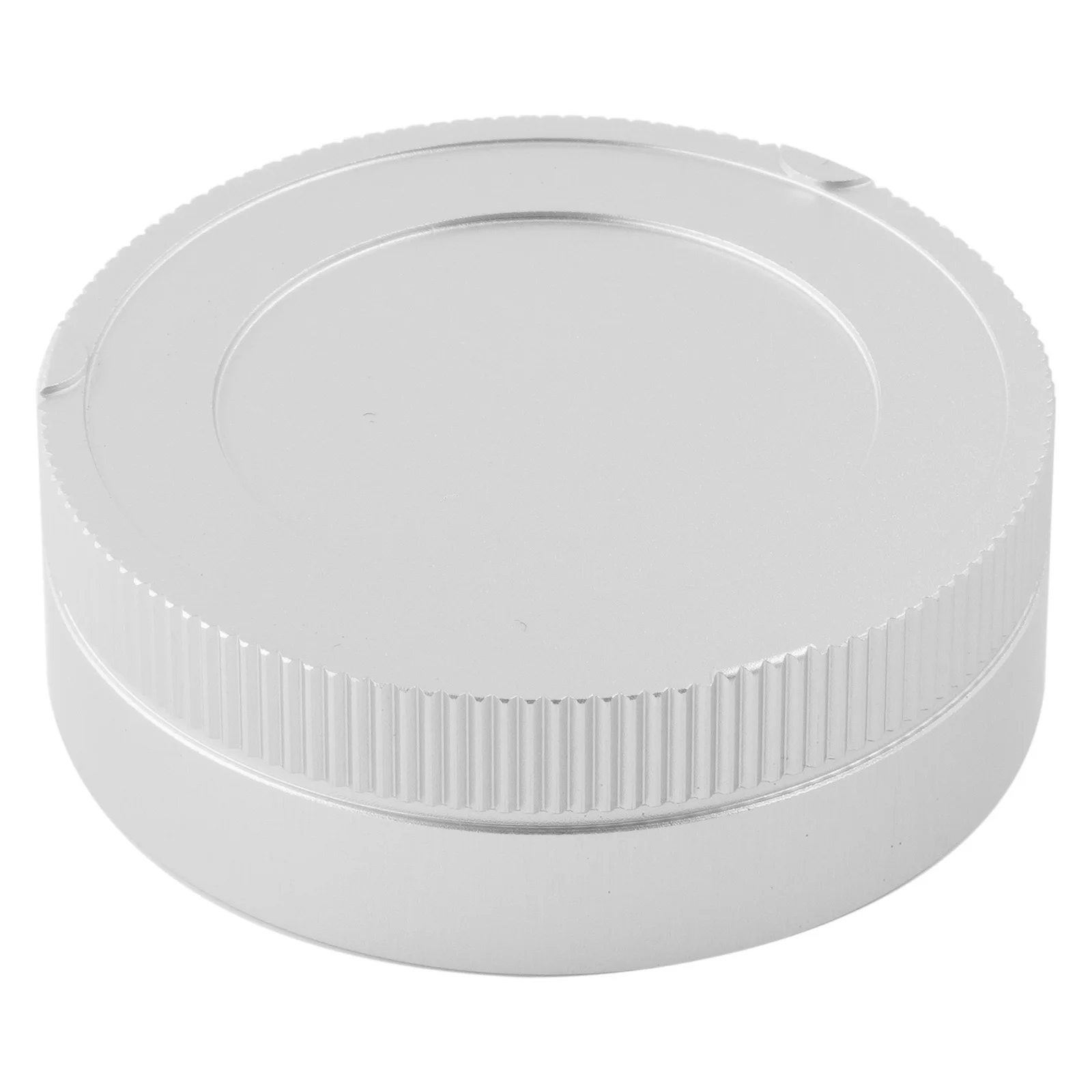 غطاء عدسة خلفي معدني لكاميرا voigtlaاندر Zeiss Leica M Mount عدسة الكاميرا فضي أسود