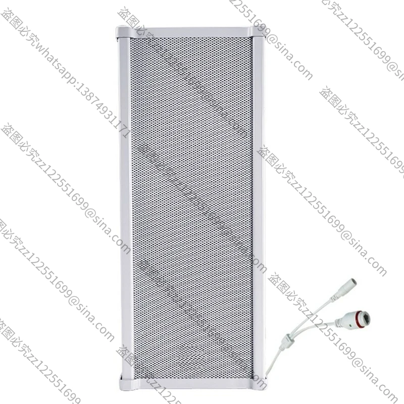 Suitable for Intelligent Outdoor Waterproof Wall-mounted Speakers IPNetwork Sound Column 30WCampus Company BroadcastingShopping
