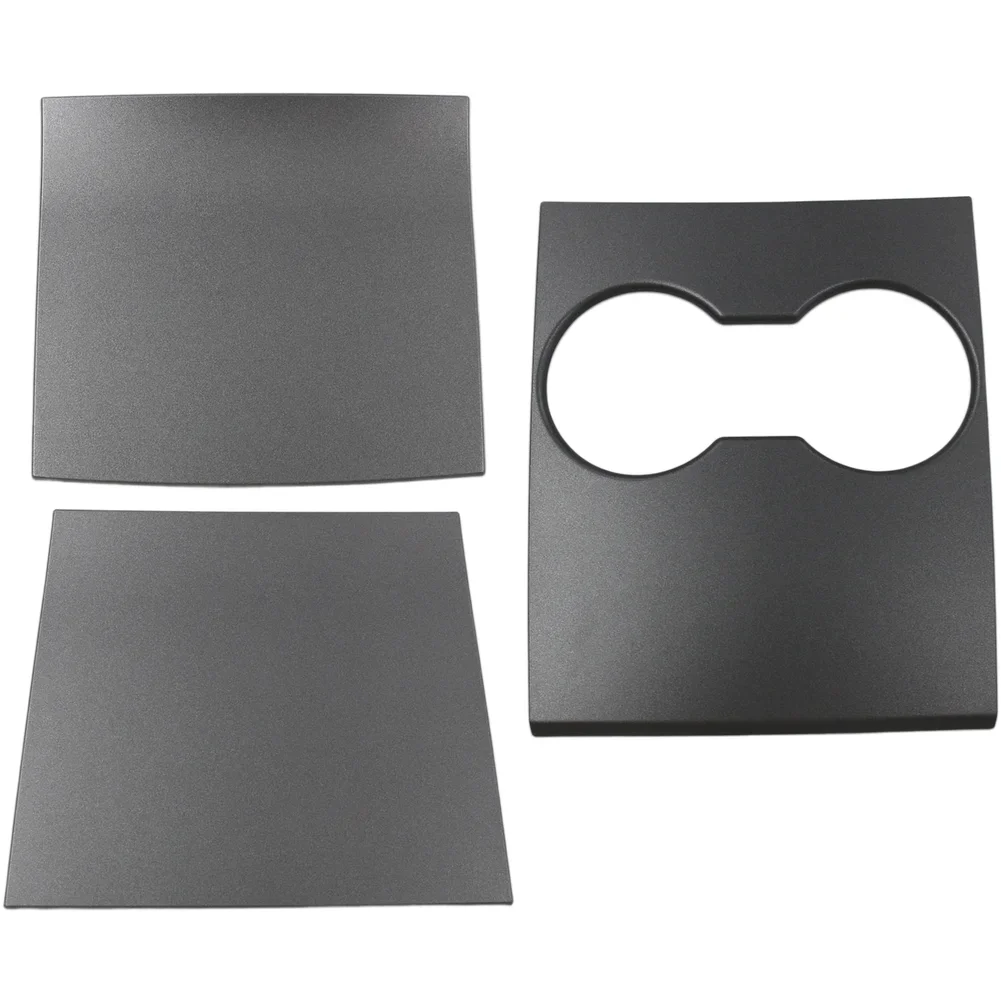 Carbon Fiber Cover Model 3 Console Trim Lightweight Construction Easy Snap-on Installation For Tesla For Model 3 2017-2020