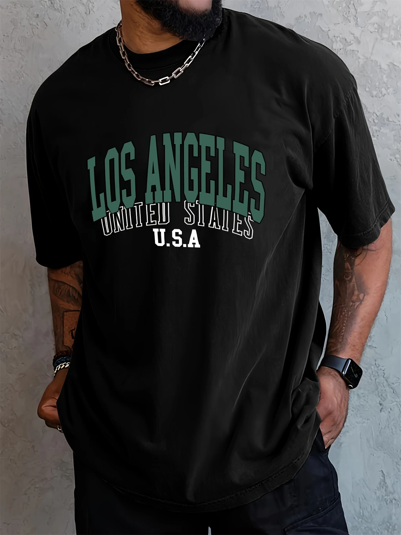 Heren zomer 100% katoen modieu - Street Fashion Chicago recensie en prijs