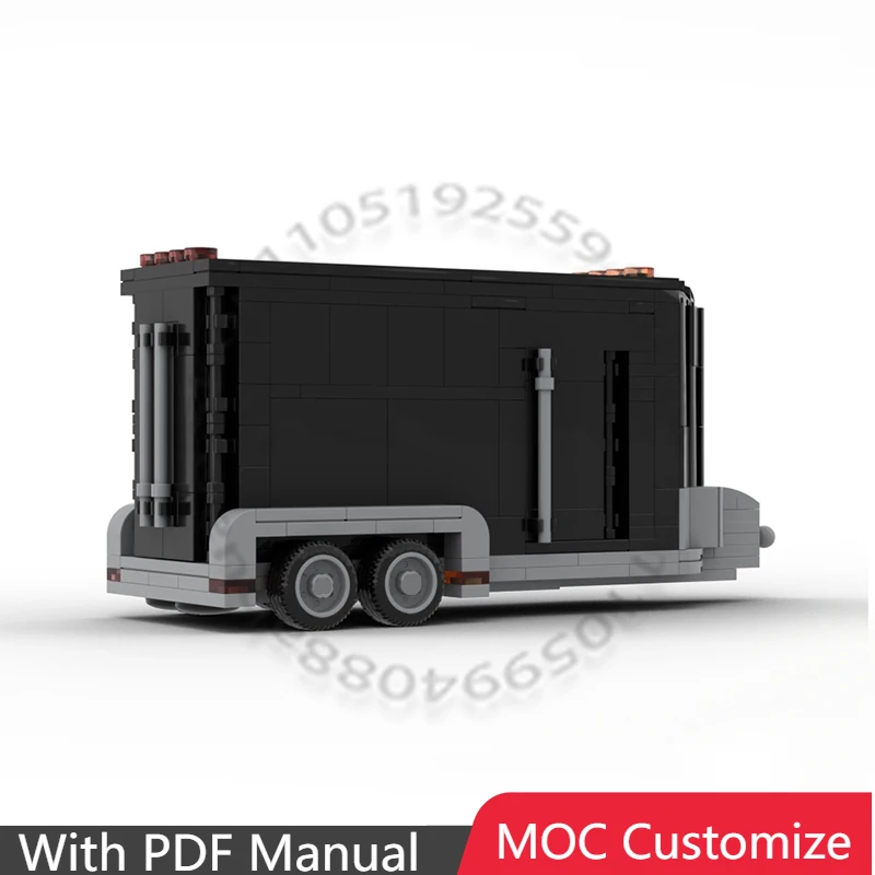 

288 PCS Supercar Construction trailer MOC Customize Modular Building Block Kids Creative Design Design DIY Boy Festival Toy Gift