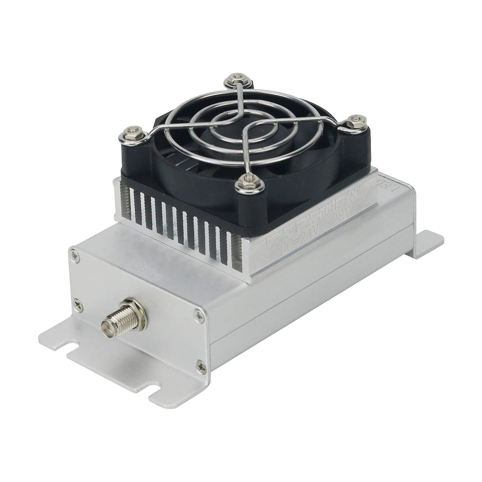 

2.4GHz-2.5GHz 8W 20dB Power Amplifier Module RF Module with SMA Female Connector for Image Transmission Enhancement