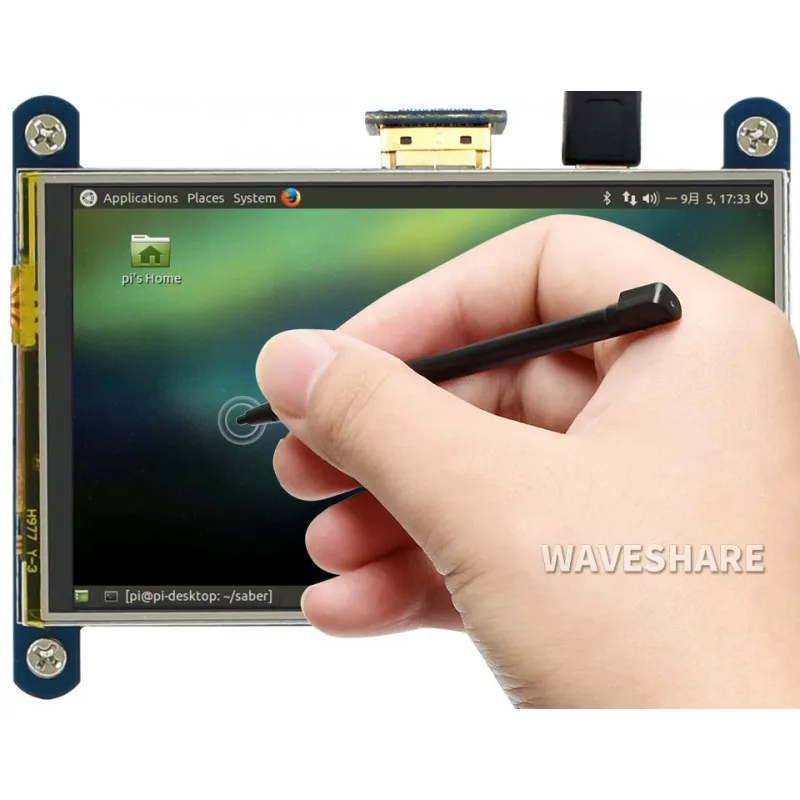 LCD touch screen resistivo da 4 pollici, 480×800, HDMI, IPS, bassa potenza