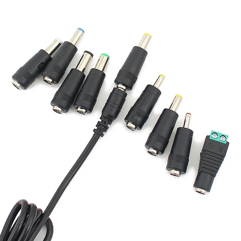 AC DC JACK Plug Adapter Conector 220V 5.5 MILÍMETROS * 2.5MM * 6.3MM 4.0MM 6.0MM * 3.0MM * 5.0MM 2.5MM 5.5MM * 2.1MM * 5.5MM 1.7 MILÍMETROS 4.8 MILÍMETROS * 1.7 MILÍMETROS