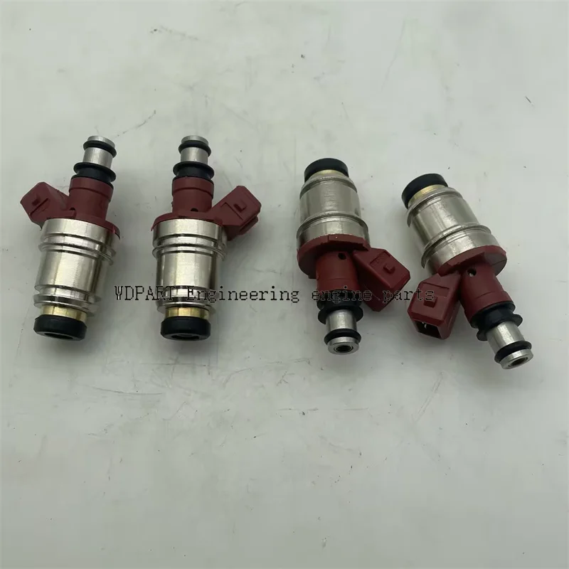 4PCS New Fuel Injector For 1990-1995 Nissan Pickup D21 2.4L 16600-86G10 1660086G10 16600-86G00 1660086G00 16600-86G01 JS21-1