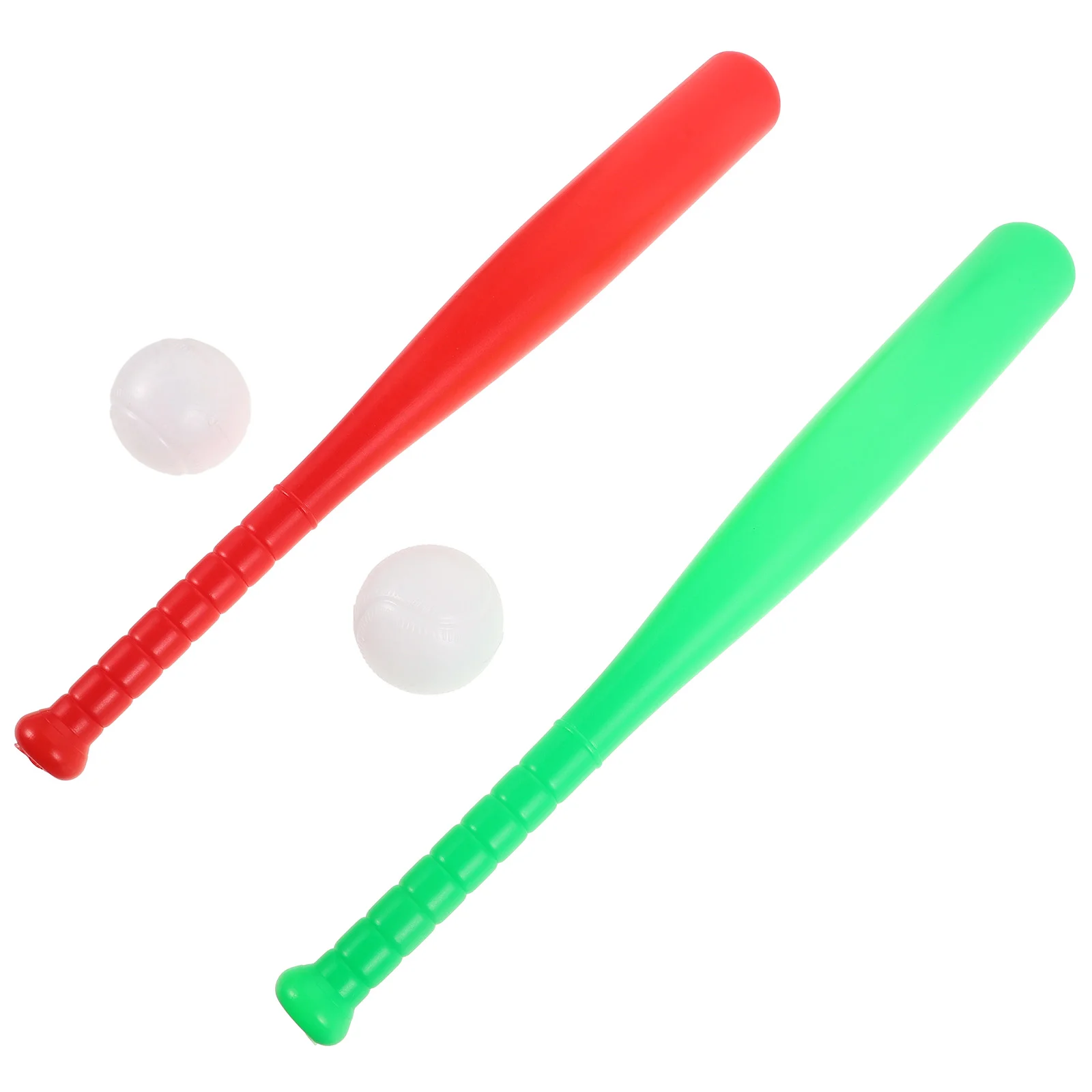 2 Sets Outdoor Training Baseball Bat Props Toys Toddler outside Kids Sport Game