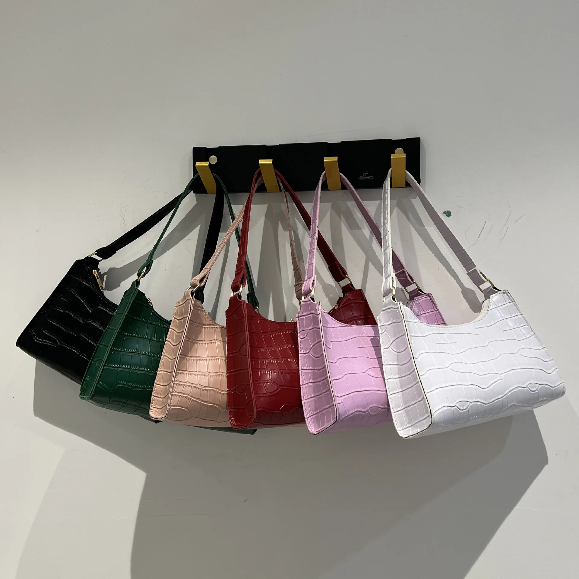 

Women Leather Handbag Fashion Shoulder Bag Casual Korean Style Zipper Purse