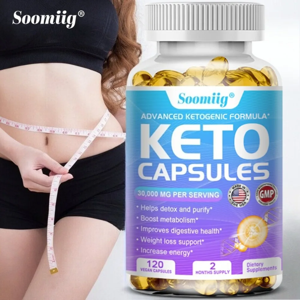 Keto Capsules - Supports Weight Management, Promoting Metabolism, Dietary Supplements