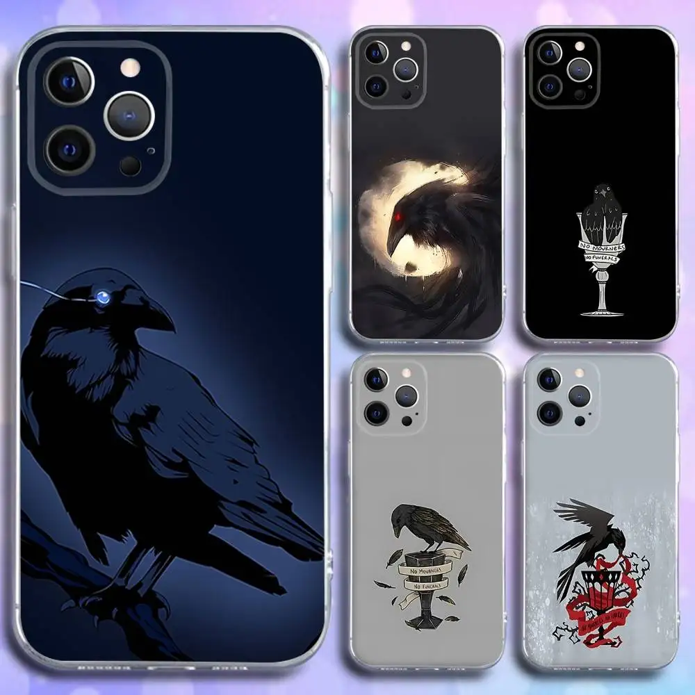 

S-Six Of C-Crows Phone Case For iPhone 17,16,15,14,13,12,11 Pro,Max,Plus,X,XS,XR,SE4,E Mini Transparent Soft Cover