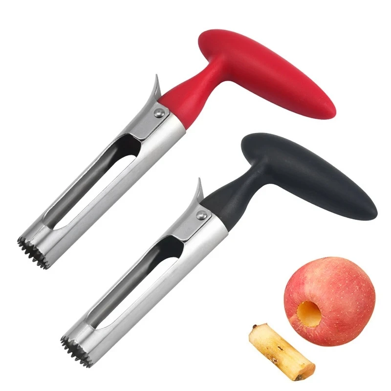 

Stainless Steel Apple Core Cutter Knife Corers Fruit Slicer Multi-function Cutting Vegetable Pear Core Removed Kitchen Tools