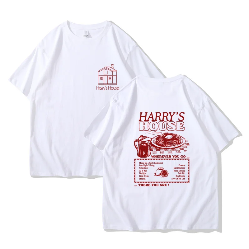 Vintage Harry\'s House Track List Sweatshirt Harry\'s Home New Album Pullover Retro As It Was TX Tpwk Crewneck Sweatshirts