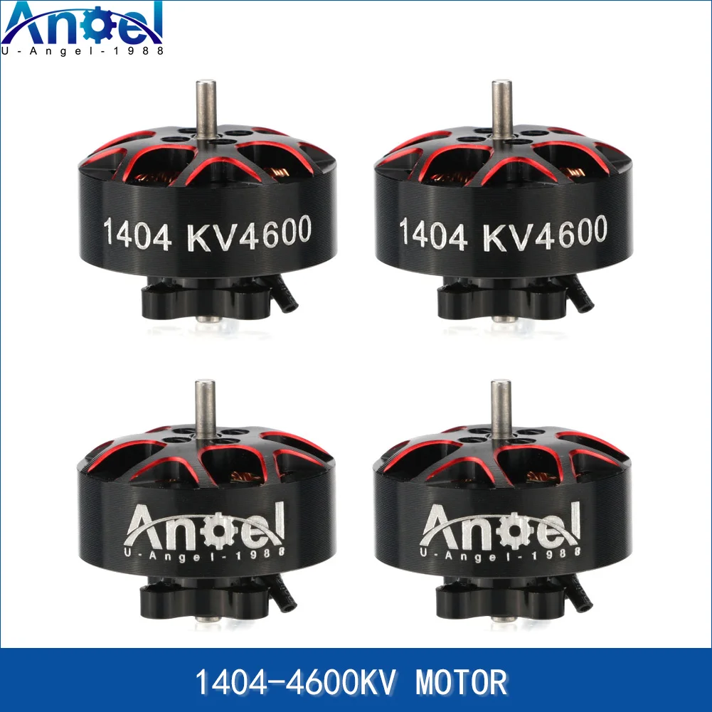 

Бесколлекторный двигатель Uangel 1404 4600KV 1/4 для FPV-дронов, киневупов и Toothpick RC (4-6S LiPo)