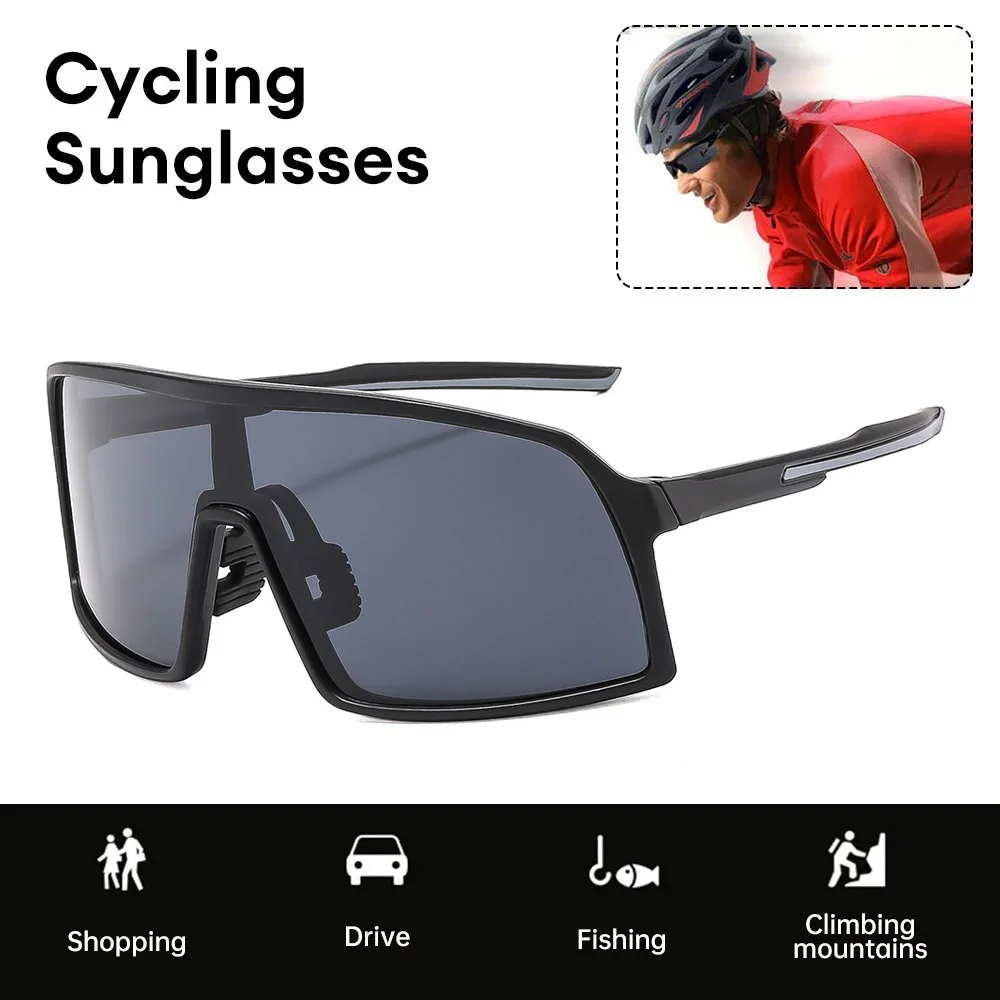 Herren Fahrradbrille Bunte Sonnenbrille Damen Outdoor Sportbrille Fahrrad Winddichte Sonnenbrille YK9013