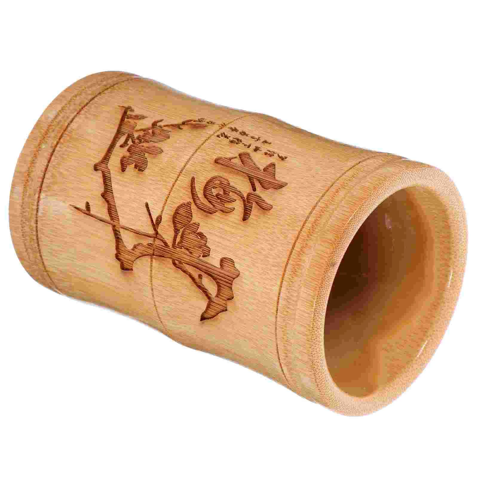 

Organizer Bamboo Chopstick Holder Office Pen Holders Electric Toothbrush Chinese