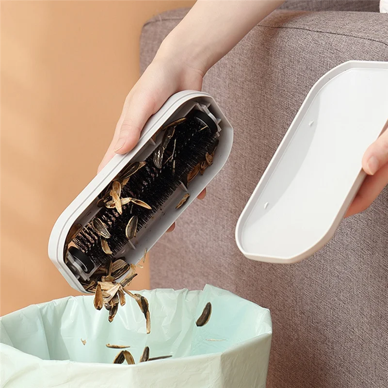 

A57X-4PCS Pet Hair Remover Brush Integrated Sturdy Table Crumb Sweeper Lint Removal For Clothe Fluffs Cleaner Sticky Dog Cats