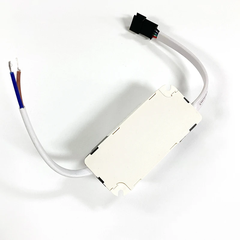 LED Driver 12+4W,18+6W Transfermer for Double Color Ceiling Lights Two OutputDC12-21V,36-62V 250-300mA 4pin Connetor AC110V-265V